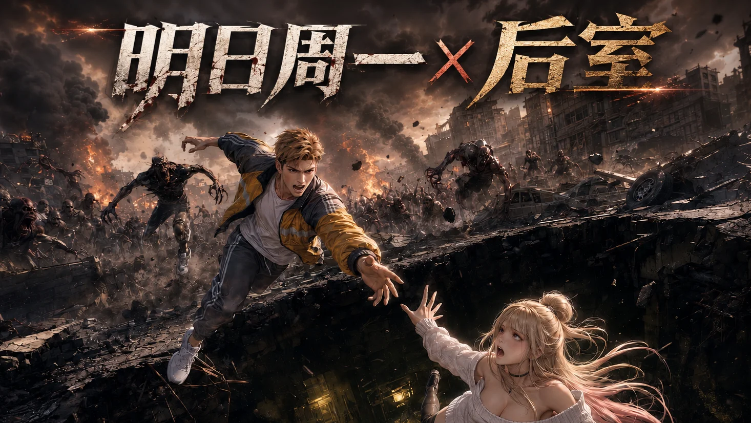明日周一 x 后室