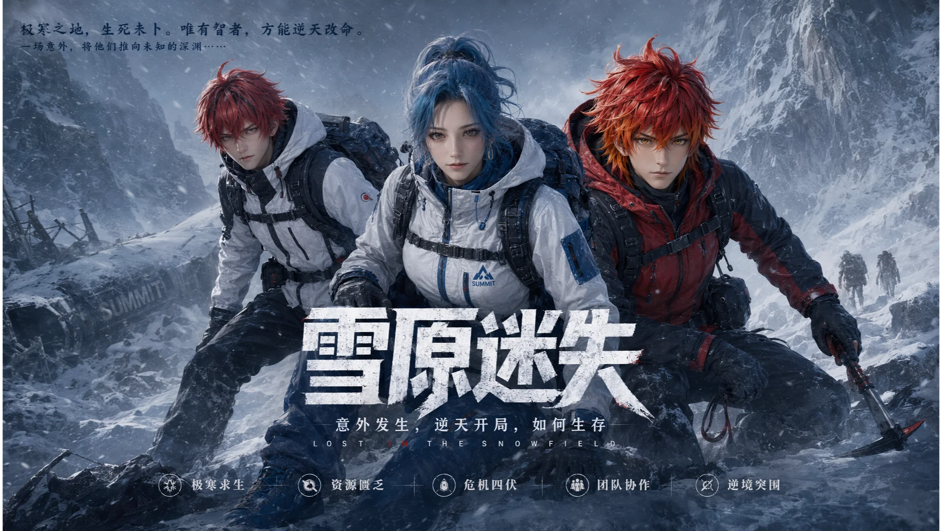雪原迷失,意外发生,逆天开局,如何生存