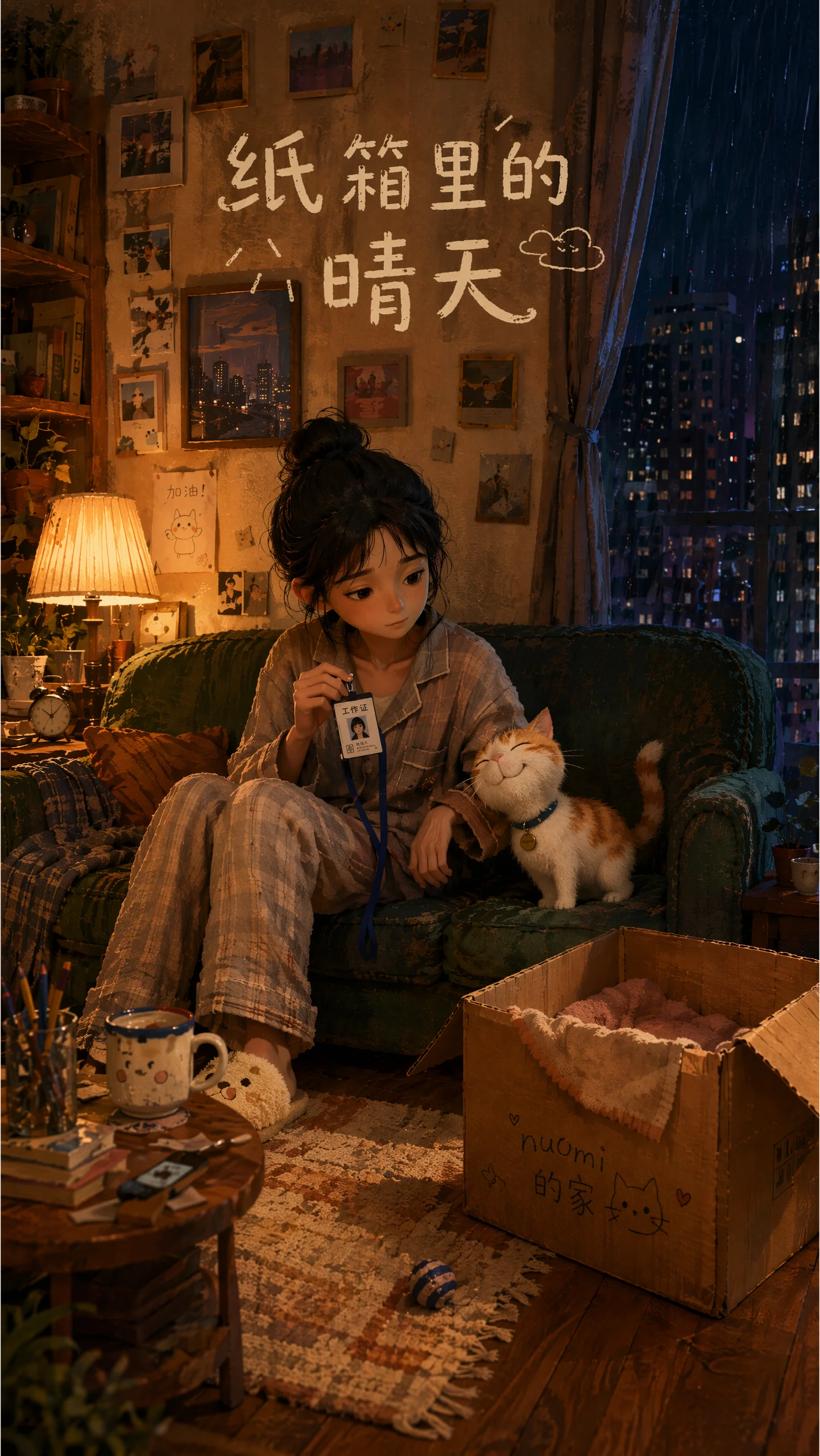 纸箱里的晴天
