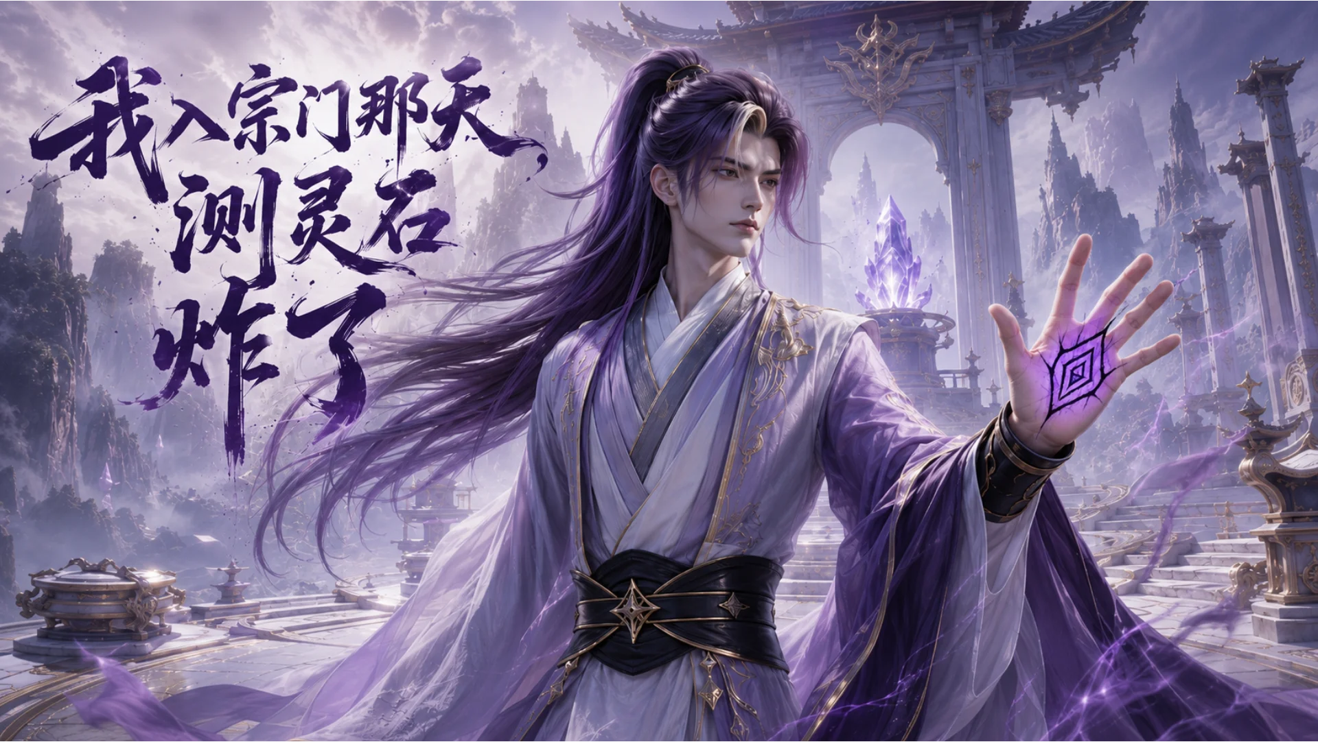 我入宗门那天测灵石炸了