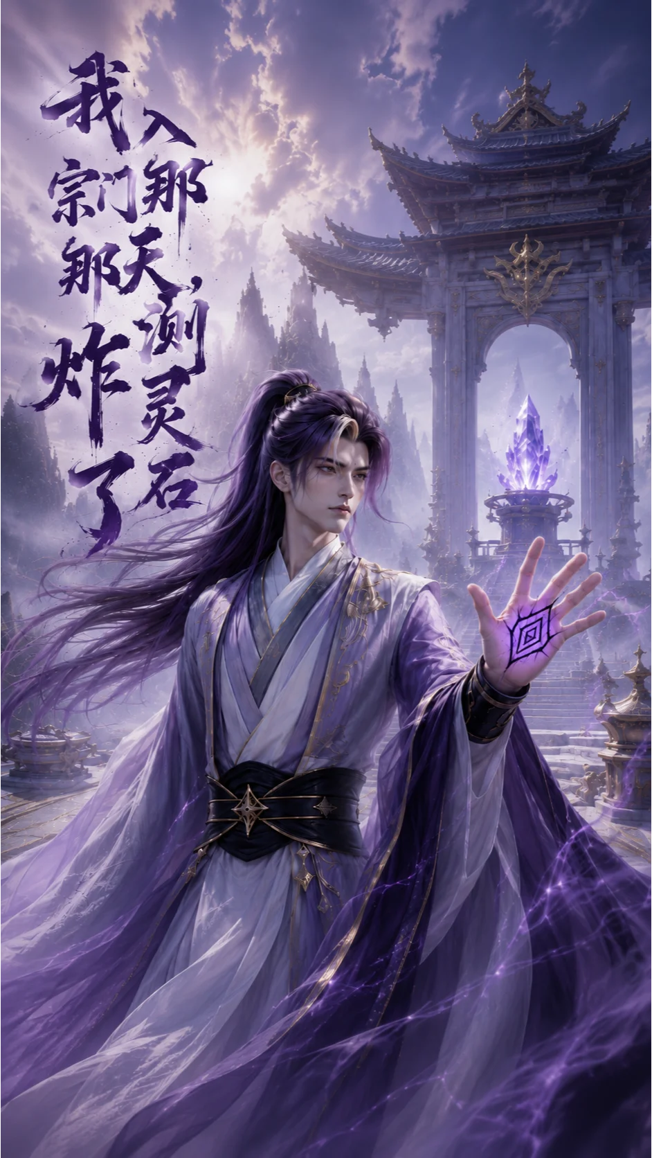 我入宗门那天测灵石炸了
